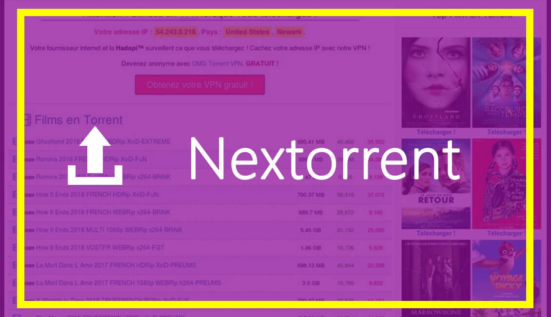 Nextorrent - Site de TÃ©lÃ©chargement de Torrent